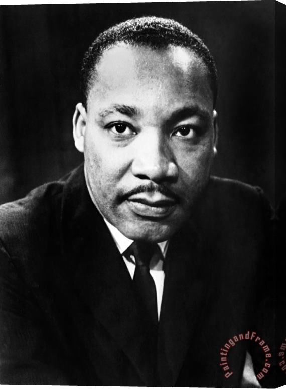 Others MARTIN LUTHER KING, Jr Stretched Canvas Print / Canvas Art