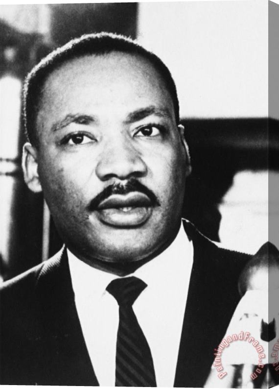 Others Martin Luther King, Jr Stretched Canvas Print / Canvas Art