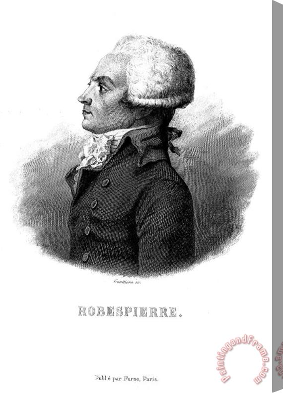 Others Maximilien Robespierre Stretched Canvas Print / Canvas Art
