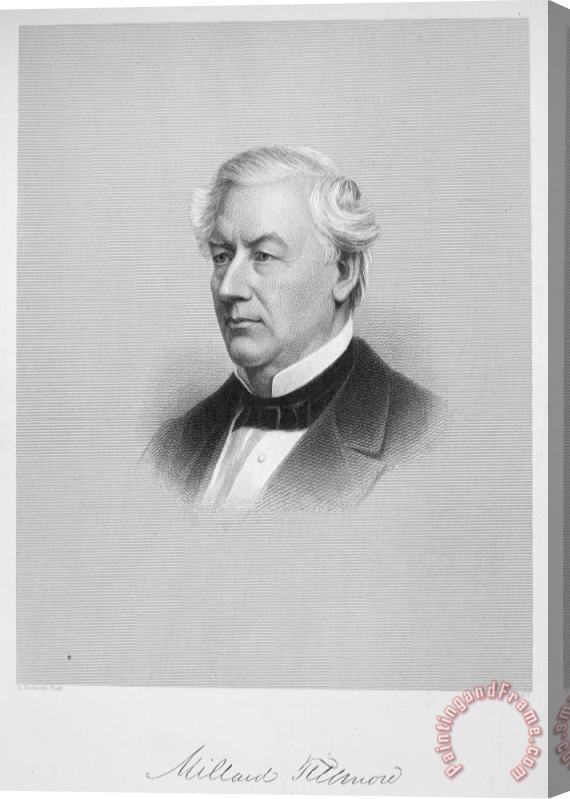 Others Millard Fillmore (1800-1874) Stretched Canvas Print / Canvas Art