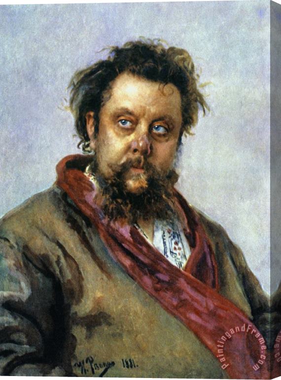 Others Modest Mussorgsky Stretched Canvas Print / Canvas Art