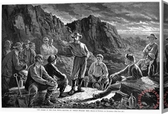Others Molly Maguires, 1874 Stretched Canvas Print / Canvas Art