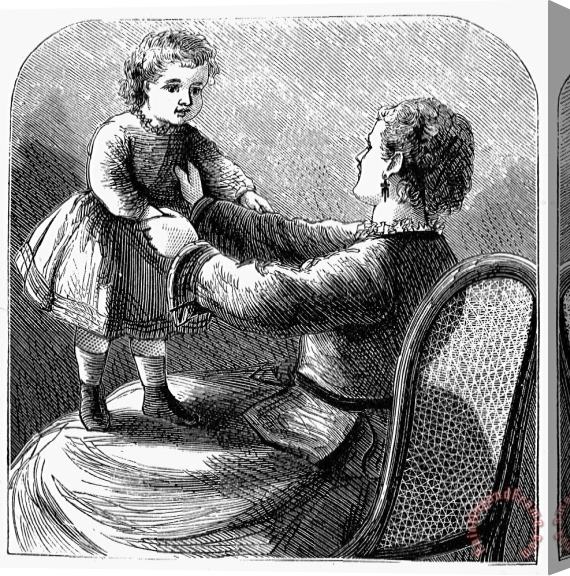 Others Mother And Child, 1873 Stretched Canvas Print / Canvas Art