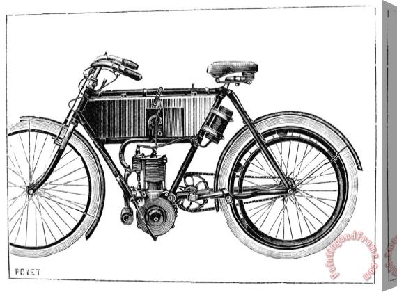Others Motorcycle, 1904 Stretched Canvas Print / Canvas Art