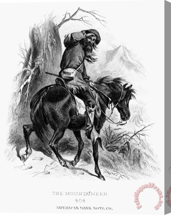 Others MOUNTAINEER, c1870 Stretched Canvas Print / Canvas Art