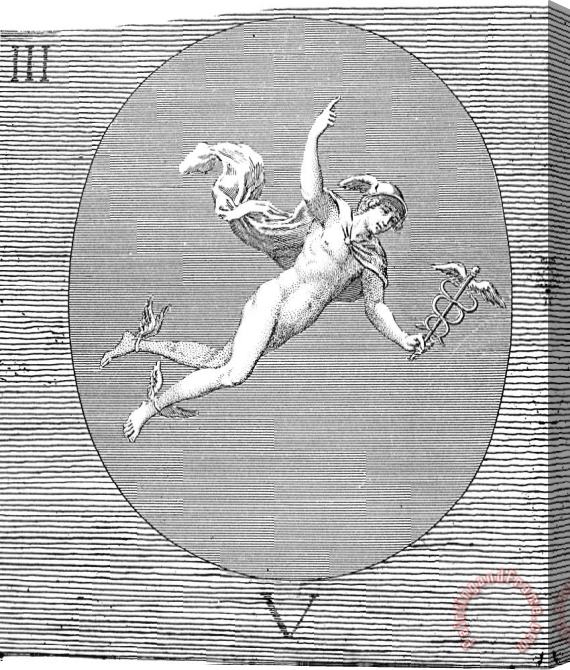 Others Mythology: Hermes Stretched Canvas Print / Canvas Art