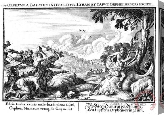 Others Mythology: Orpheus Stretched Canvas Print / Canvas Art