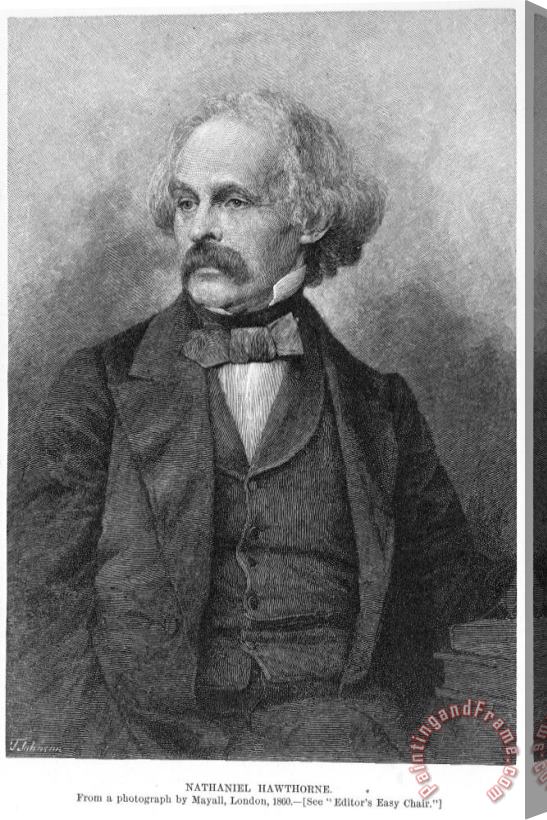 Others Nathaniel Hawthorne Stretched Canvas Painting / Canvas Art