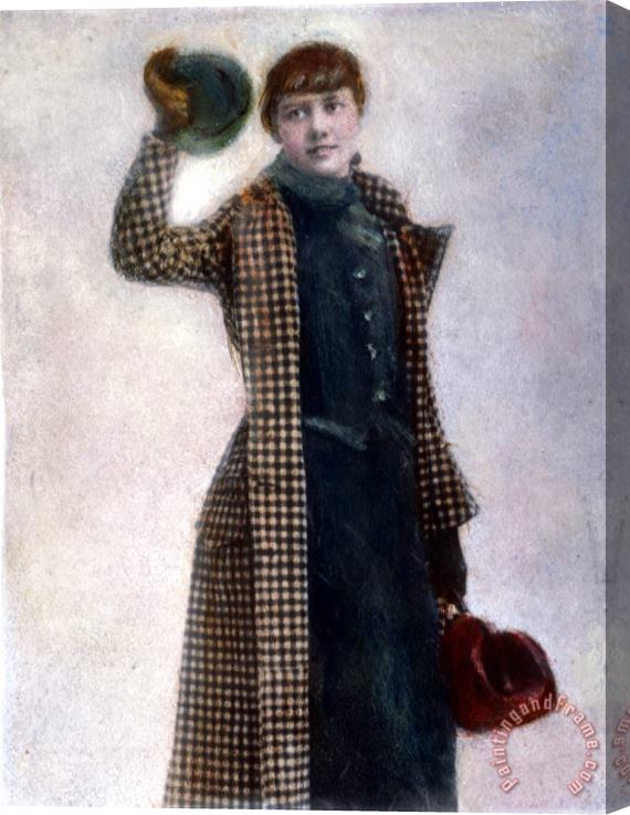 Others Nellie Bly (1867-1922) Stretched Canvas Painting / Canvas Art