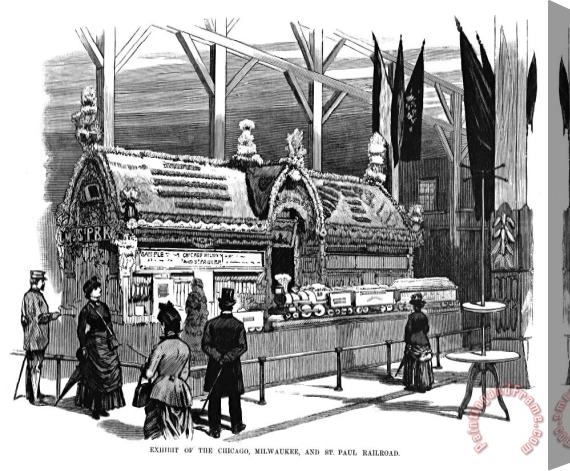 Others New Orleans Fair, 1884 Stretched Canvas Print / Canvas Art
