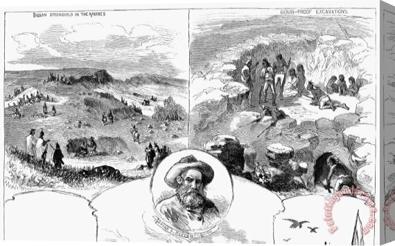 Others Nez Perce Campaign, 1877 Stretched Canvas Print / Canvas Art