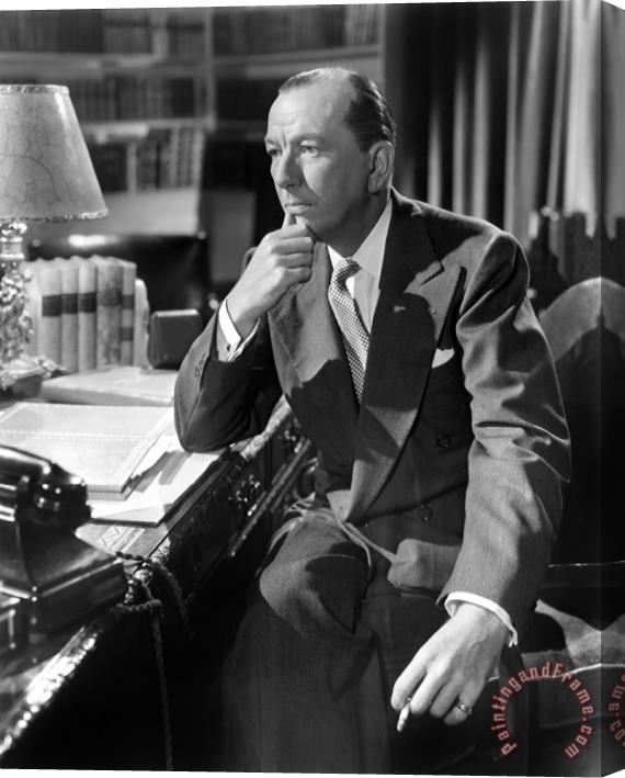 Others Noel Coward (1899-1973) Stretched Canvas Print / Canvas Art