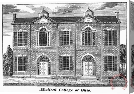 Others Ohio: Medical College Stretched Canvas Print / Canvas Art