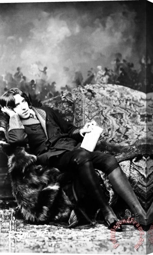 Others Oscar Wilde (1854-1900) Stretched Canvas Print / Canvas Art