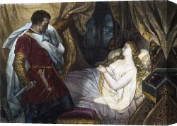 Phryne (4th Century B.c.) Canvas Prints - OTHELLO, 19th CENTURY by Others