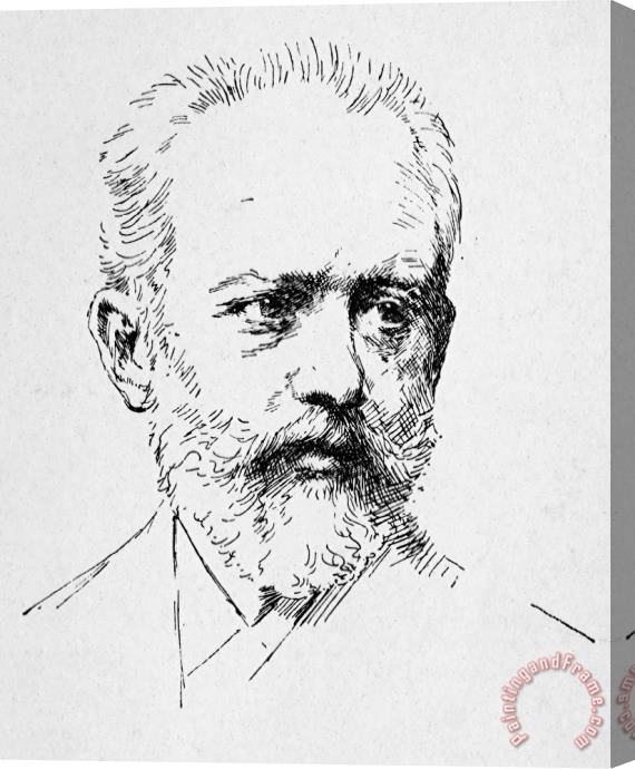 Others Peter Ilich Tchaikovsky Stretched Canvas Painting / Canvas Art