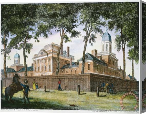 Others Philadelphia Hospital, 1799 Stretched Canvas Print / Canvas Art