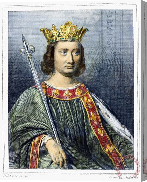 Others Philip Iv (1268-1314) Stretched Canvas Painting / Canvas Art