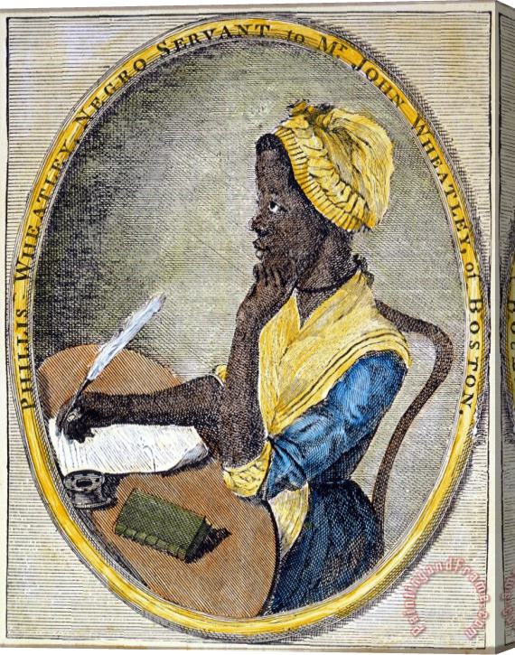 Others Phillis Wheatley Stretched Canvas Painting / Canvas Art