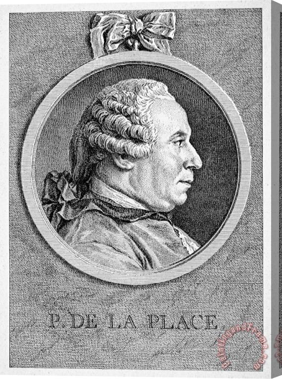 Others Pierre Laplace (1749-1827) Stretched Canvas Print / Canvas Art