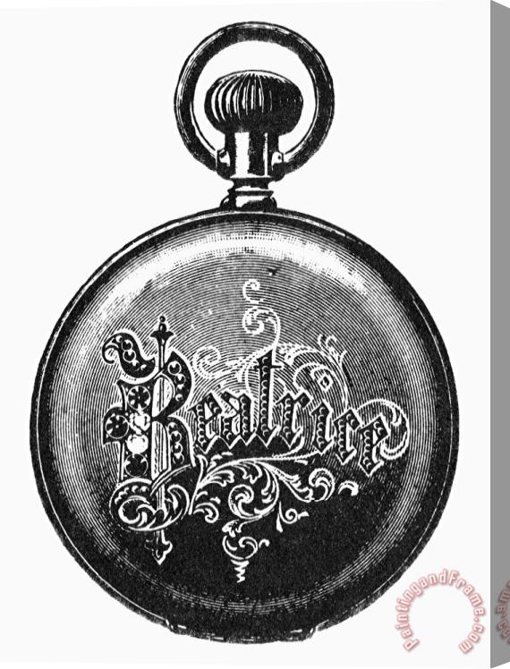 Others POCKET WATCH, 19th CENTURY Stretched Canvas Print / Canvas Art