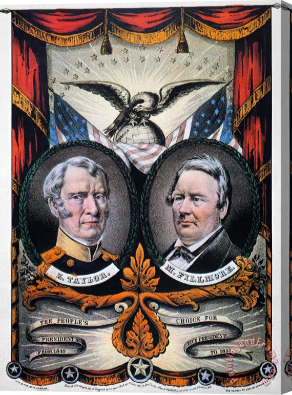 Others Presidential Campaign, 1848 Stretched Canvas Painting / Canvas Art