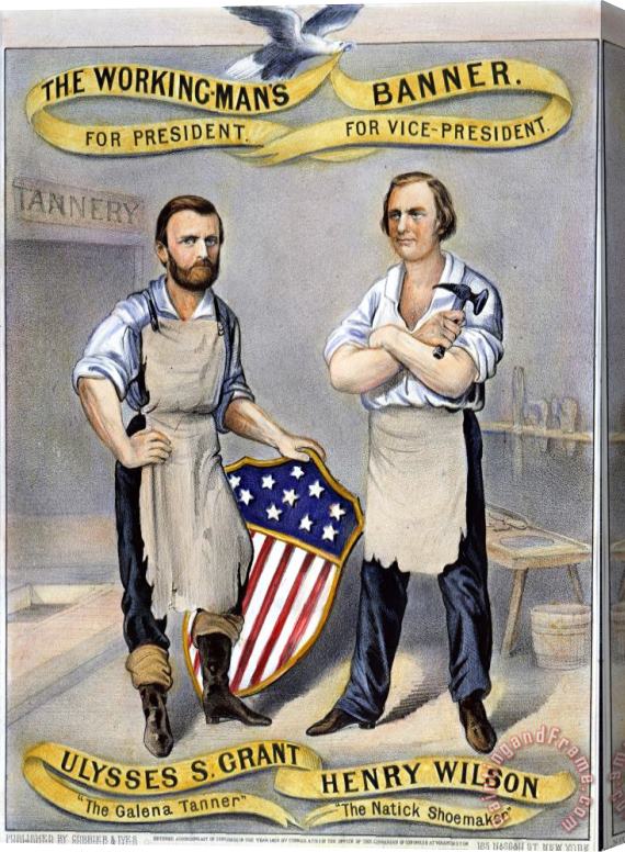 Others Presidential Campaign, 1872 Stretched Canvas Print / Canvas Art