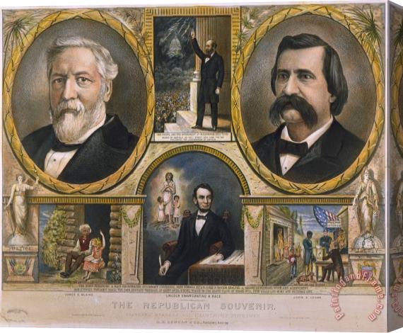 Others Presidential Campaign, 1884 Stretched Canvas Print / Canvas Art