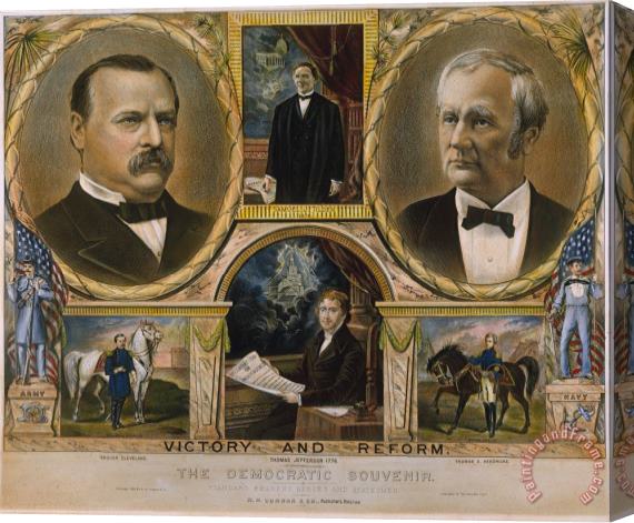Others Presidential Campaign, 1884 Stretched Canvas Print / Canvas Art