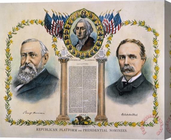 Others Presidential Campaign, 1892 Stretched Canvas Print / Canvas Art