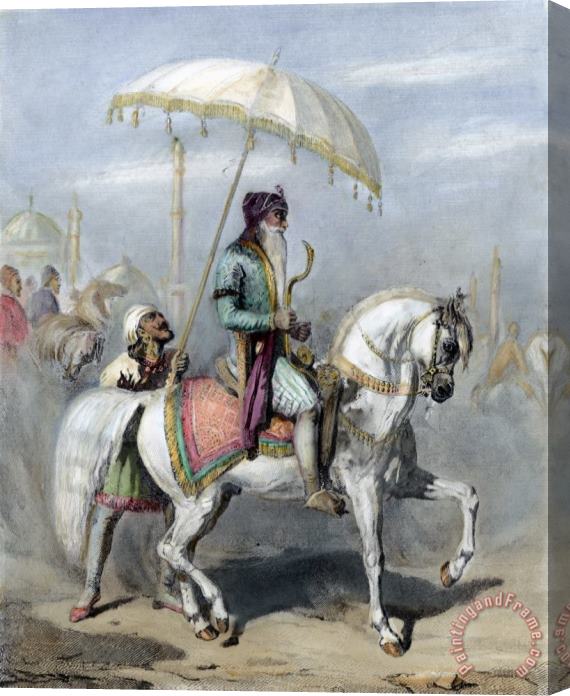 Others Ranjit Singh (1780-1839) Stretched Canvas Print / Canvas Art