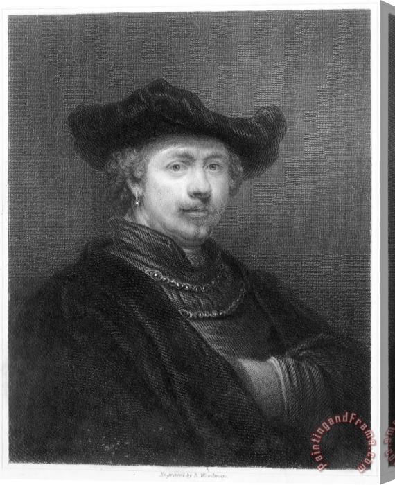 Others Rembrandt Van Rijn Stretched Canvas Painting / Canvas Art