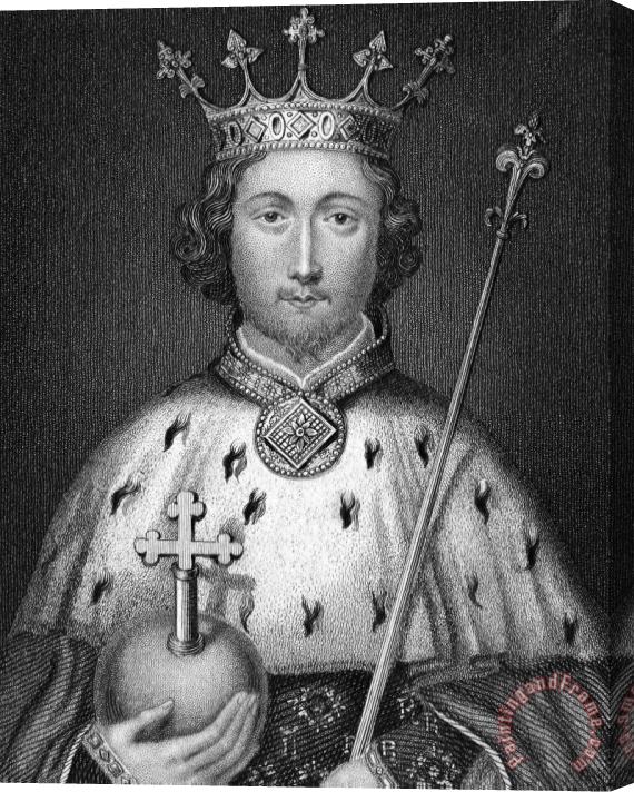 Others Richard II (1367-1400) Stretched Canvas Painting / Canvas Art