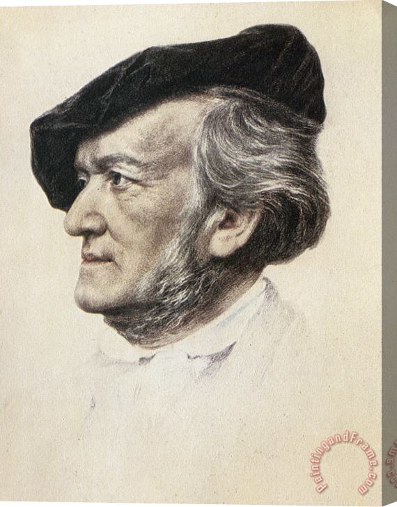 Others Richard Wagner (1813-1883) Stretched Canvas Painting / Canvas Art