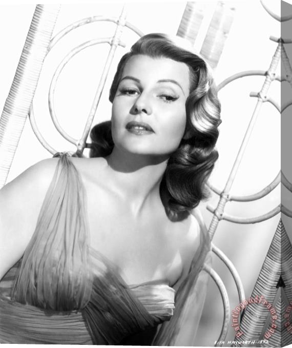 Others Rita Hayworth (1918-1987) Stretched Canvas Painting / Canvas Art