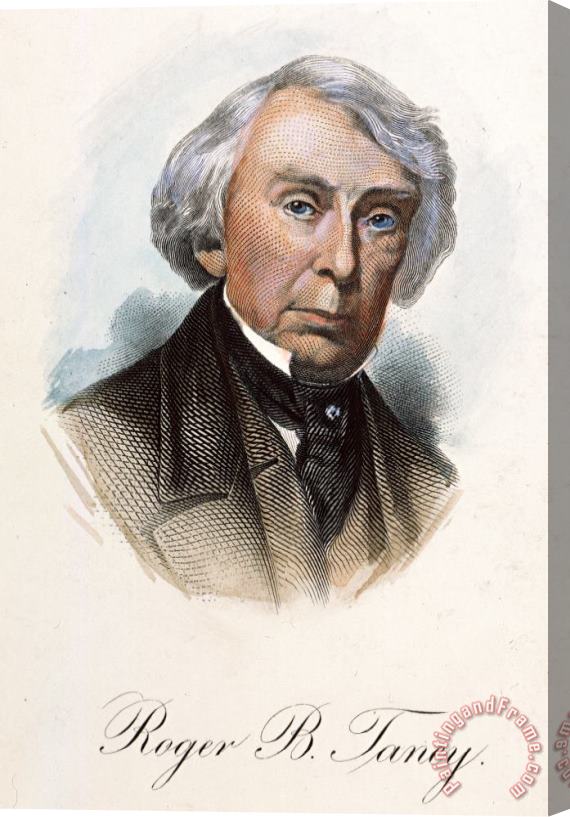 Others Roger B. Taney (1777-1864) Stretched Canvas Print / Canvas Art