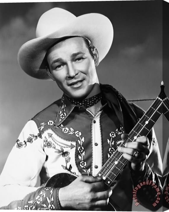 Others Roy Rogers (1912-1998) Stretched Canvas Painting / Canvas Art ...