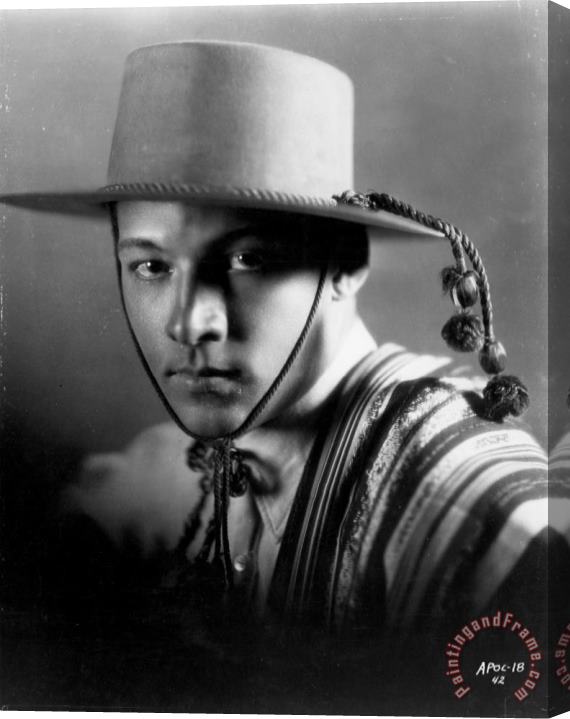 Others Rudolph Valentino Stretched Canvas Painting / Canvas Art