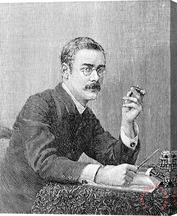 Others Rudyard Kipling (1865-1936) Stretched Canvas Painting / Canvas Art