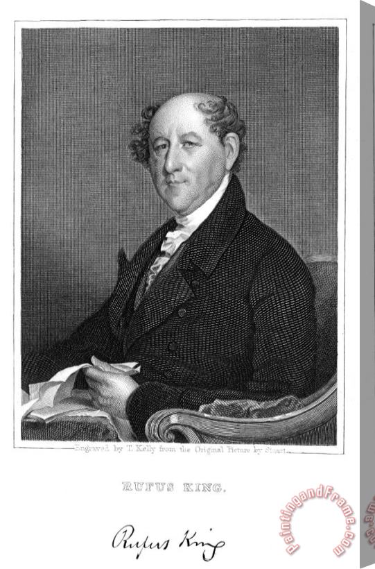 Others Rufus King (1755-1827) Stretched Canvas Print / Canvas Art
