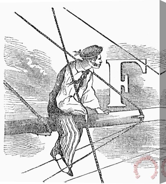 Others SAILOR, 19th CENTURY Stretched Canvas Print / Canvas Art