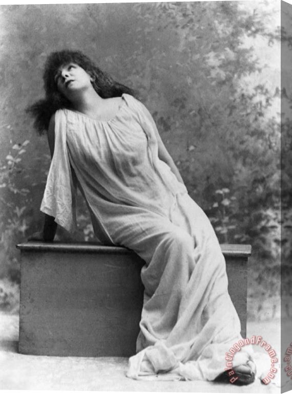 Others Sarah Bernhardt (1844-1923) Stretched Canvas Print / Canvas Art