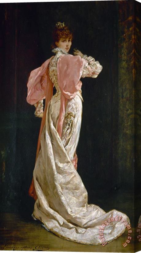 Others Sarah Bernhardt (1844-1923) Stretched Canvas Print / Canvas Art