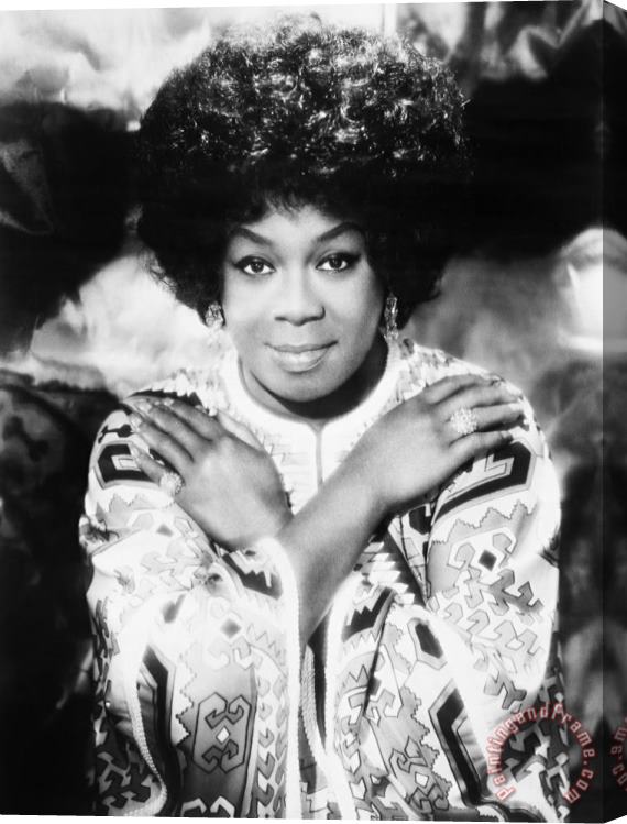 Others Sarah Vaughan (1924-1990) Stretched Canvas Print / Canvas Art
