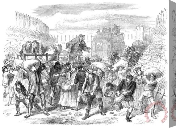 Others Siege Of Paris, 1871 Stretched Canvas Print / Canvas Art