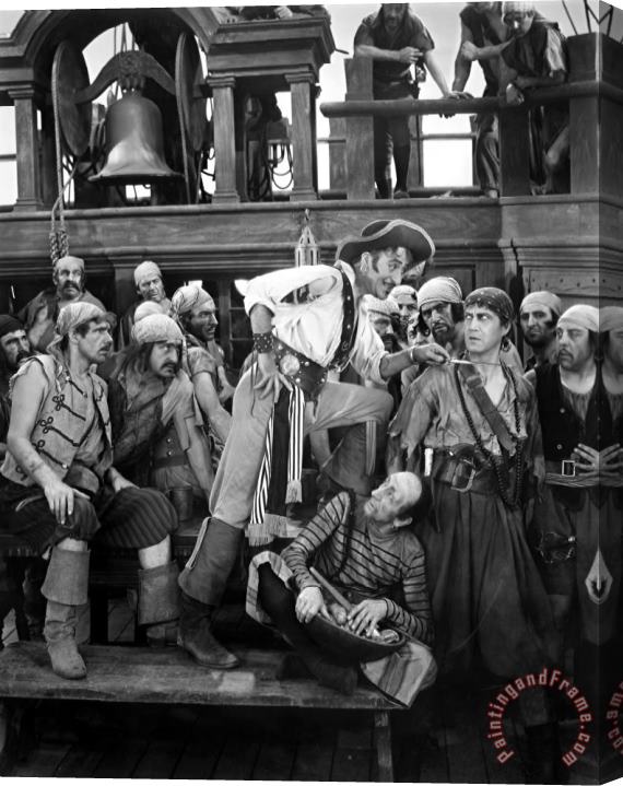 Others Silent Film Still: Pirates Stretched Canvas Painting / Canvas Art