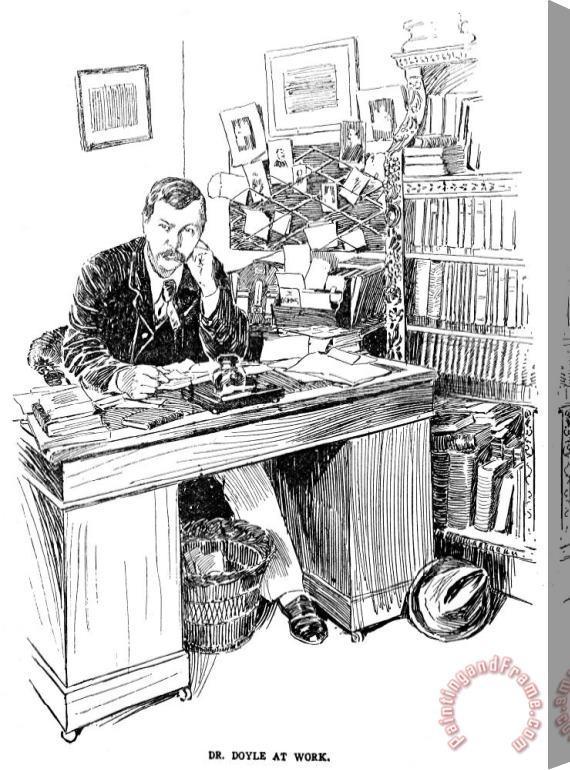 Others Sir Arthur Conan Doyle (1859-1930) Stretched Canvas Print / Canvas Art