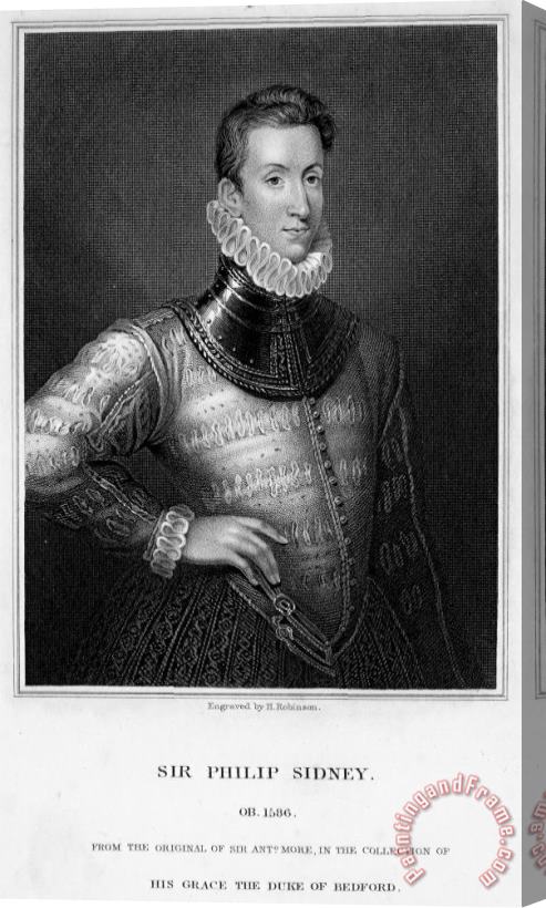 Others Sir Philip Sidney Stretched Canvas Painting / Canvas Art