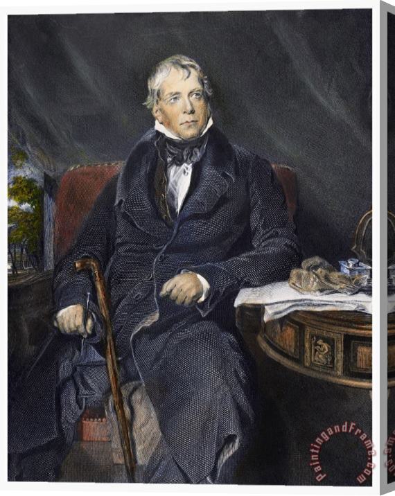 Others Sir Walter Scott Stretched Canvas Painting / Canvas Art