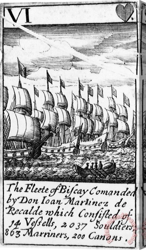 Others Spanish Armada, 1588 Stretched Canvas Print / Canvas Art